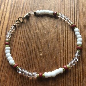 8 in. Men's Beaded Bracelet, Handmade Men's Bracelet Handmade